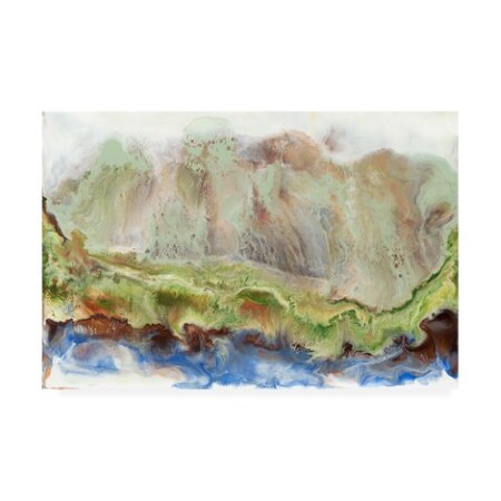Alicia Ludwig 'Cliffs Of Dover I' Canvas Art,22x32